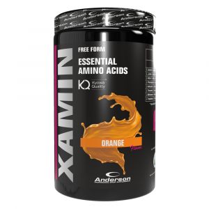 XAMIN Barattolo 312 g gusto Arancia - Integratore a base di amino acidi essenziali in polvere Kyowa Quality