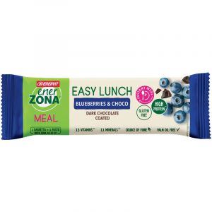 Enerzona Nutrition Bar 40-30-30 Easy Lunch Barretta Proteica 53 g Mirtillo e Cacao - Scadenza 21/06/2023