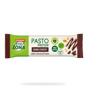 Enerzona Pasto Protein Dark Choco 55g - Barretta sostitutiva di un pasto 13 vitamine e 11 minerali