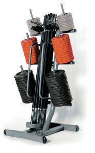 Toorx Rastrelliera Porta Body Pump Set, 12 posti