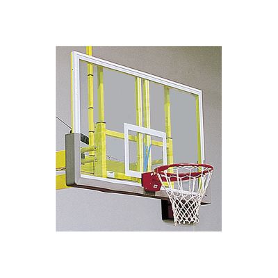 Schiavi Sport Coppia Tabelloni Basket in Cristallo Temperato, dim 180x105 cm