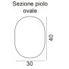 Schiavi Sport Spalliera Svedese Faggio Club 2 Campate, mis cm 180x250h