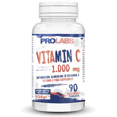 VITAMIN C Flacone da 90 cpr da 1000 mg - Integratore di vitamina C - SCADENZA 31/03/2023