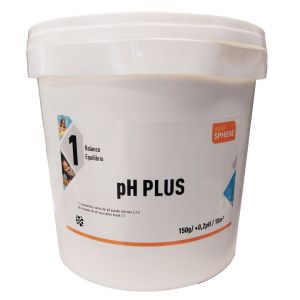 Aqua Sphere PH PLUS in secchio da 12 kg - Innalzatore granulare per la correzione del ph in piscina