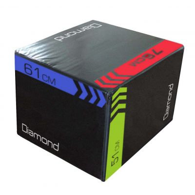Diamond Fitness Plyo Soft Box Pro, dim 51 x 61 x 76 cm 