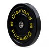 Diamond Fitness Disco Bumper Training Master con boccola in acciaio, peso 15 kg