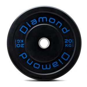 Diamond Fitness Disco Bumper Training Master 20 kg con boccola in acciaio FINE SERIE