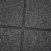 Diamond Fitness Pavimentazione Gommata Antitrauma Granulo Medio con Fuga, dim 100x100 cm, spessore 2 cm