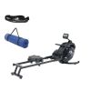 Toorx kit RWX-3000 Vogatore Idraulico, ricevitore wireless+ Fascia Cardio + Fascia Cardio + Materassino Fitness