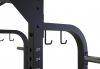 Kit WLX-3400 Half rack con 8 barre in acciaio per elastici e traliccio multipresa superiore + Bilanciere olimpionico 220
