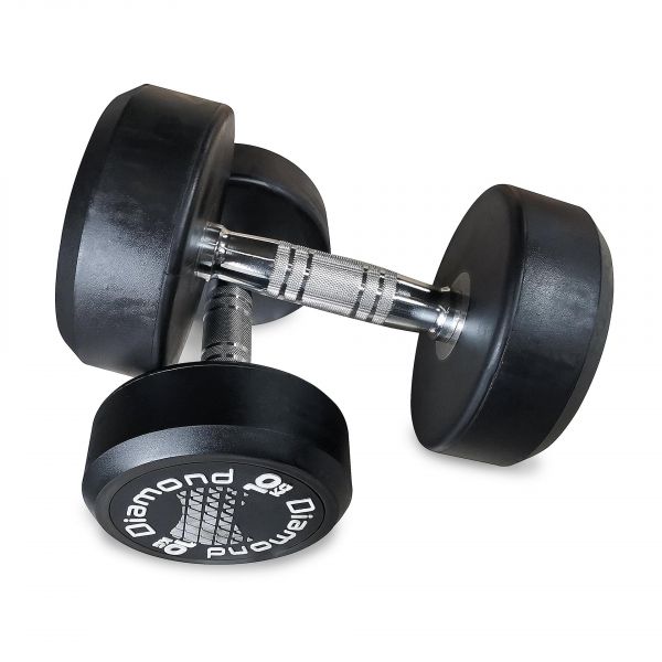 Manubri Gommati In Acciaio Per Palestra - Da 3 A 24kg, Anti-Collisione, Per Fitness E Bodybuilding - Foto 5