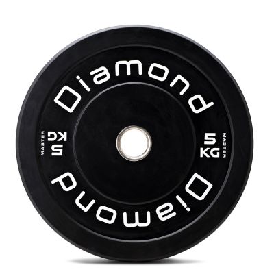 Diamond Disco Bumper Master Nero-Bianco Ø45 cm Peso 5 kg