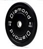 Diamond Disco Bumper Master Nero-Bianco Ø45 cm Peso 5 kg