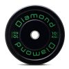 Diamond Disco Bumper Master Nero-Verde Ø45 cm Peso 10 kg