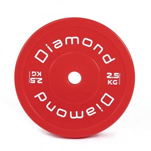 Diamond Disco Bumper Technique Rosso Ø45 cm Peso 2,5 kg 