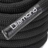 Diamond Fitness Battle Rope Soft Feel Ø 38 mm x 12 m - Fune in poliestere con anima interna