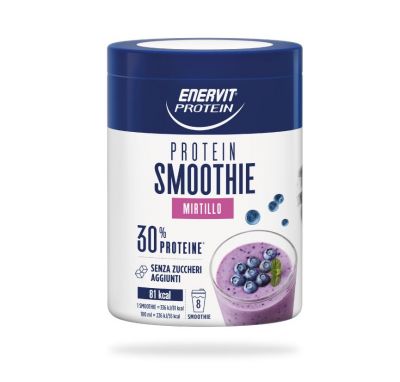 Enervit Smoothie Mirtillo 320g - 30% ricco in proteine al mirtillo