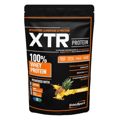Ethicsport Protein XTR in busta da 900g gusto ananas e limone 
