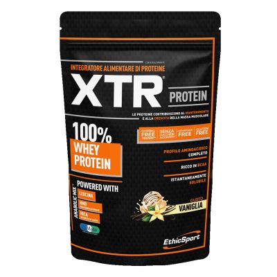 Ethicsport Protein XTR in busta da 900g gusto vaniglia