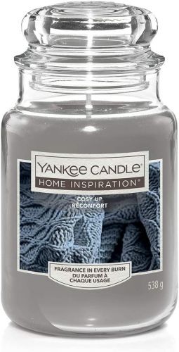 Yankee Candle Original Cosy Up 538 gr - Candele Profumate In Giara Di Vetro Fragranze Primeva/Estate