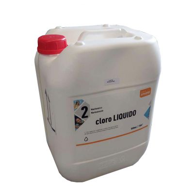 AQUA SPHERE Cloro Liquido 25 kg - Ipoclorito di Sodio in soluzione 14-15%