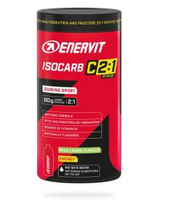 Enervit Isocarb C2:1PRO 650 g  Mild Lemon - Miscela in polvere per bevanda energetica istantanea