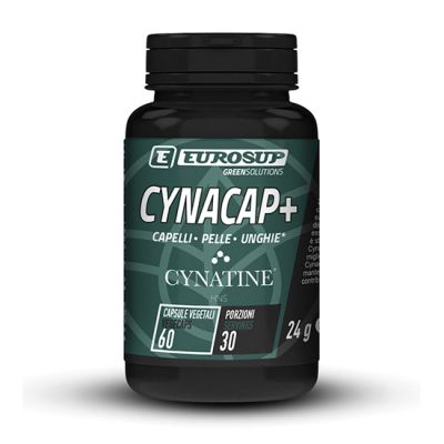 CYNACAP+ 60 CAPSULE VEGETALI - Integratore di cheratina Cynatine® HNS per unghie, pelle e capelli - scadenza 31/10/2023