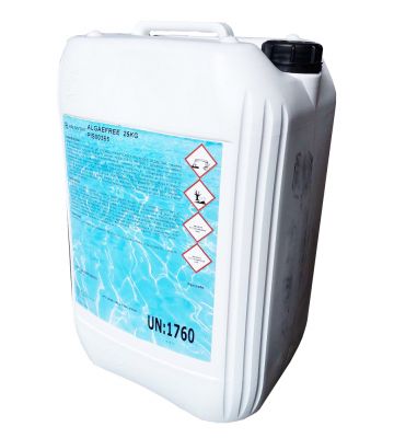Brenntag Algaefree in tanica da 25 kg - Antialghe chiarificante per piscine
