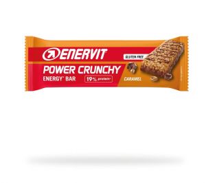 Enervit Power Crunchy Caramel 40g - Barretta energetica con fiocchi d’avena e mais - SCADENZA 07/03/2024