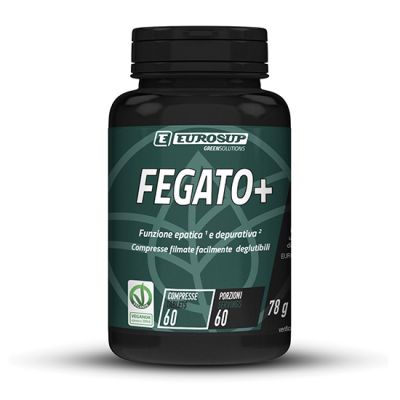 FEGATO+ 60 COMPRESSE - Integratore per favorire la funzione epatica e depurativa - SCADENZA 31/03/2024