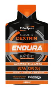 EthicSport Super Dextrin Endura Arancio pack 60 ml - Energetico liquido con carboidrati di nuova generazione