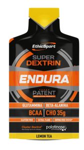 EthicSport Super Dextrin Endura Lemon Tea pack 60 ml - Energetico liquido con carboidrati di nuova generazione