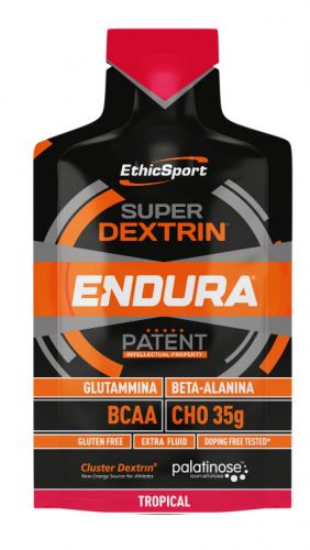 EthicSport Super Dextrin Endura Tropicale pack 60 ml - Energetico liquido con carboidrati di nuova generazione