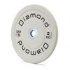 Diamond Set Dischi Bumper Competizione Pro Bianco Ø45 cm - Totale 150 kg