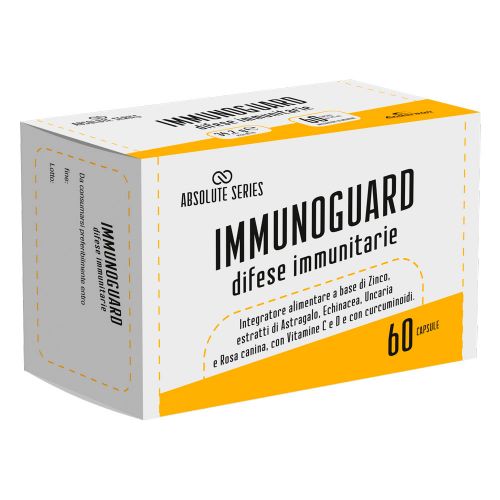 Absolute Series Immunoguard 60 cps - Integratore per la normale funzione del sistema immunitario - SCADENZA 31/08/2024 
