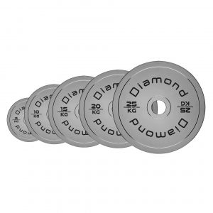 Disco Olimpico in acciaio per Powerlifting 10 kg