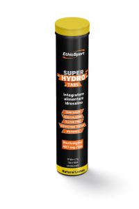 Ethicsport Super Hydro Tabs tubo 20 cpr effervescenti 4,15g cad Limone - Integratore idrosalino - scadenza 13/09/2024