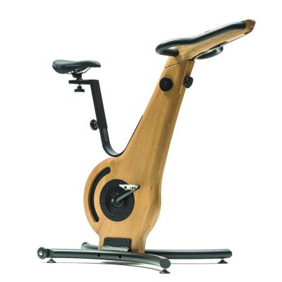 NOHRD Bike Quercia -  Bici ciclismo indoor compatta - Struttura in legno massello Quercia 