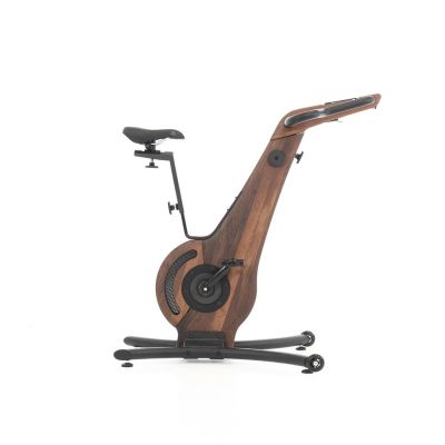 NOHRD Bike V2 Noce - touchscreen 17,3 pollici  integrato nel manubrio - Struttura in legno massello 