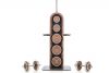 NOHRD WeightPlate Tower Quercia - Supporto a torre per pesi